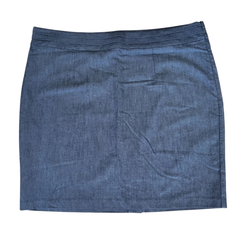 NWT Gap Super Dark Wash Denim Mini Jean Skirt Size 20